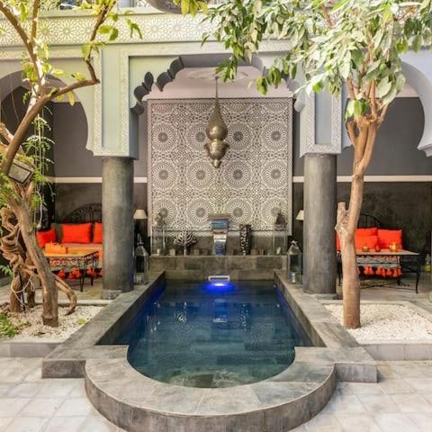 Riad Des Mile Nuits Villa Marrákes Kültér fotó